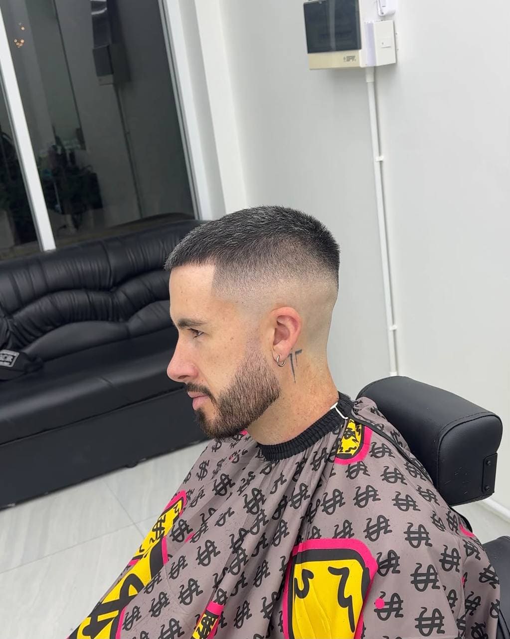 high skin fade